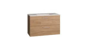 Oxbow 900 Vanity Wall Hung Drawers Only with Basin & Solid Surface Top by Timberline, a Vanities for sale on Style Sourcebook