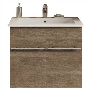 Indiana 600 Vanity Wall Hung Doors Only with Ceramic Basin Top by Timberline, a Vanities for sale on Style Sourcebook