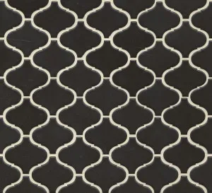 Lantern Black Gloss Mosaic Tile by Beaumont Tiles, a Mosaic Tiles for sale on Style Sourcebook