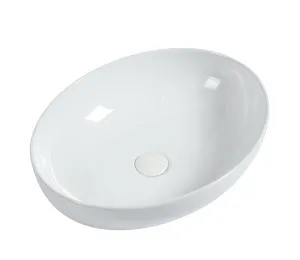 Pesini Vessel NTH Basin 520x395 Ceramic Gloss White by Zumi, a Basins for sale on Style Sourcebook