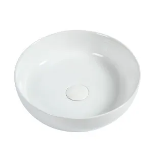Bacino Vessel Basin NTH Ceramic 370x370 Gloss White by Zumi, a Basins for sale on Style Sourcebook