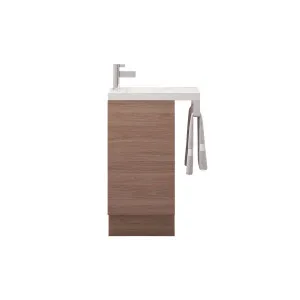 Oscar 550 Kick Doors Only with Poly Marble Basin Top by Timberline, a Vanities for sale on Style Sourcebook
