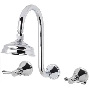 Nostalgia 3 Piece Shower Sets Chrome by PHOENIX, a Shower Heads & Mixers for sale on Style Sourcebook