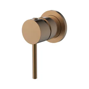 Misha Wall/Shower Mixer Brushed Copper by Haus25, a Bathroom Taps & Mixers for sale on Style Sourcebook