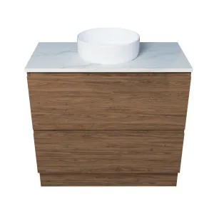 Hunter Plus Vty 900 Floor Standing Centre WG Basin SilkSurface AC Top by Timberline, a Vanities for sale on Style Sourcebook