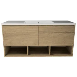 Oakridge Vty 1200 Wall Hung Centre Bowl Alpha Top by Timberline, a Vanities for sale on Style Sourcebook