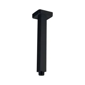 Platz Ceiling Shower Arm 300 Matte Black by Haus25, a Laundry Taps for sale on Style Sourcebook