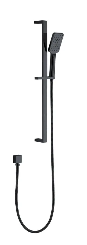 Platz Rail Shower Brushed Gun Metal by Haus25, a Laundry Taps for sale on Style Sourcebook