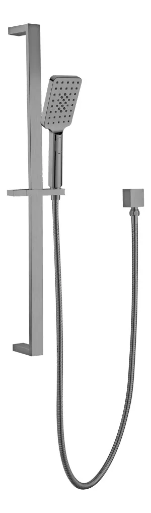 Platz Rail Shower Brushed Nickel by Haus25, a Laundry Taps for sale on Style Sourcebook