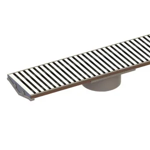 Art 1200x100mm LAYL Kit Bar Grate 316 SSteel by Beaumont Tiles, a Shower Grates & Drains for sale on Style Sourcebook