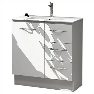 Florida 800 Vanity Ensuite Doors & Drawers with Ceramic Basin Top by Timberline, a Vanities for sale on Style Sourcebook