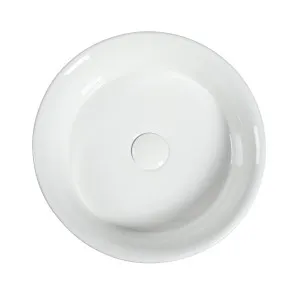 Beta Vessel Basin NTH 355x355 Ceramic Gloss White by Zumi, a Basins for sale on Style Sourcebook