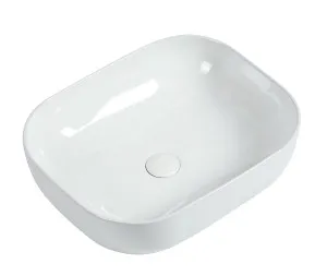 Meleni Vessel Basin NTH 505x405 Ceramic Gloss White by Zumi, a Basins for sale on Style Sourcebook