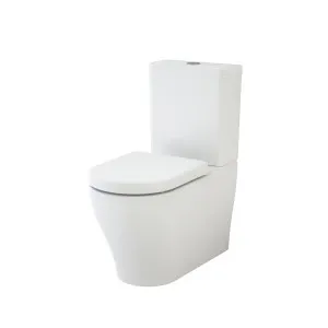 Luna BTW Toilet Suite Gloss White Back Entry by Caroma, a Toilets & Bidets for sale on Style Sourcebook