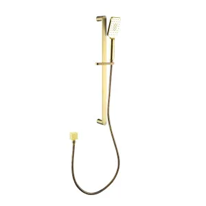 Lina Rail Shower Brush Gold by Haus25, a Laundry Taps for sale on Style Sourcebook