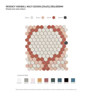 Regency Highball Multicolour Textured Mosaic Tile by Beaumont Tiles, a Outdoor Tiles & Pavers for sale on Style Sourcebook
