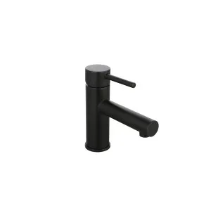 Marki Round Basin Mixer Matte Black by BEAUMONTS, a Bathroom Taps & Mixers for sale on Style Sourcebook