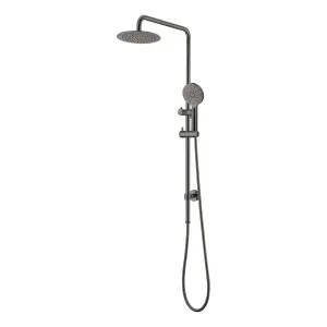 Lina Twin Shower Gun Metal by Haus25, a Laundry Taps for sale on Style Sourcebook