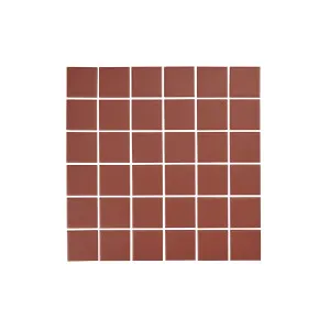 Regency Red Textured Mosaic Tile by Beaumont Tiles, a Outdoor Tiles & Pavers for sale on Style Sourcebook