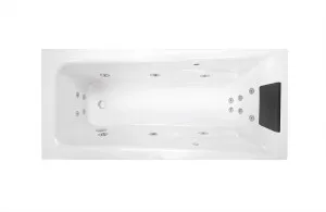 Merrica Spa Bath Acrylic 1653 16 Jets Gloss White by decina, a Bathtubs for sale on Style Sourcebook