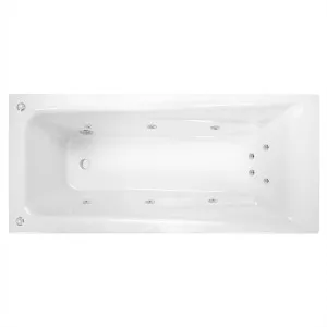 Merrica Spa Bath Acrylic 1653 10 Jets Gloss White by decina, a Bathtubs for sale on Style Sourcebook