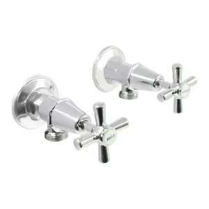 Arial Washing Machine Tap Set Chrome by BAD UND KUCHE, a Troughs & Sinks for sale on Style Sourcebook