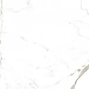 Ambience Calacatta White Polished Tile by Beaumont Max, a Marble Look Tiles for sale on Style Sourcebook
