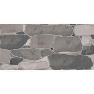 Cobblestone Grey Matt Tile by Beaumont Tiles, a Moroccan Look Tiles for sale on Style Sourcebook