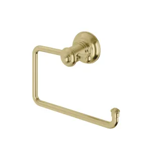 Cromford Toilet Roll Holder Brushed Gold by PHOENIX, a Toilet Paper Holders for sale on Style Sourcebook