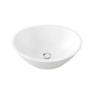 Elite Vessel Basin 415x335 Matte White by Timberline, a Basins for sale on Style Sourcebook