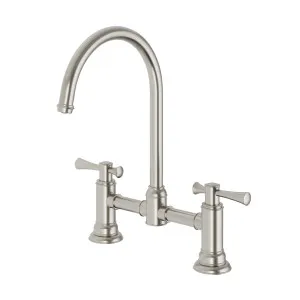 Cromford Exposed Sink Set Brushed Nickel by PHOENIX, a Laundry Taps for sale on Style Sourcebook