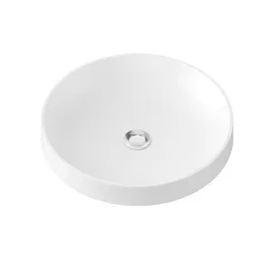 Radius Semi Inset Basin 400x400 Matte White by Timberline, a Basins for sale on Style Sourcebook