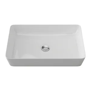 Quill Vessel Basin 600x415 Gloss White by Timberline, a Basins for sale on Style Sourcebook