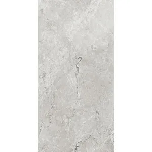 Tundra Light Grey Silk Tile by Beaumont Tiles, a Porcelain Tiles for sale on Style Sourcebook