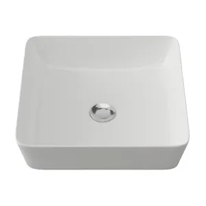 Florent Vessel Basin 400x400 Gloss White by Timberline, a Basins for sale on Style Sourcebook