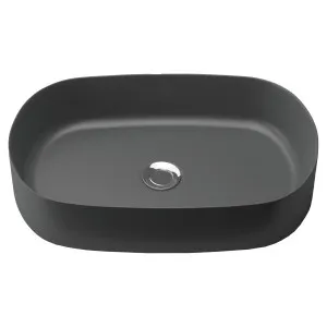 Myrtle Vessel Basin 550x360 Grey Matt by Timberline, a Basins for sale on Style Sourcebook