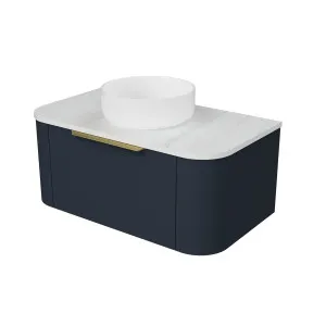 Santos Vanity Wall Hung 900 Centre WG Basin SilkSurface AC Top by Timberline, a Vanities for sale on Style Sourcebook