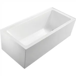 Sentor Free Standing Bath Acrylic 1650 Gloss White by Fienza, a Bathtubs for sale on Style Sourcebook