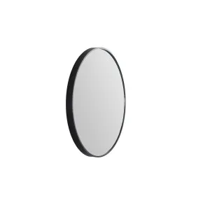 Modern Round Framed Mirror 810 Matte Black by Remer, a Vanity Mirrors for sale on Style Sourcebook