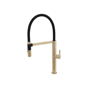 Sansa Sink Mixer Pull Out/Pull Down Gooseneck 231 Urban Brass by Fienza, a Laundry Taps for sale on Style Sourcebook