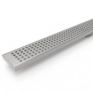 Projsct S/S Grate Square 1000mm fixed/out by Bella Vista, a Shower Grates & Drains for sale on Style Sourcebook