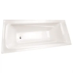 Merrica Inset Bath Acrylic 1525 Gloss White by decina, a Bathtubs for sale on Style Sourcebook