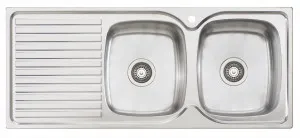 Endeavour Double Right Sink 1TH 1135X480 Stainless Steel by Oliveri, a Kitchen Sinks for sale on Style Sourcebook