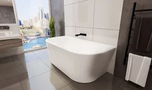 Logan 1400 BTW Freestanding Bath White by decina, a Bathtubs for sale on Style Sourcebook
