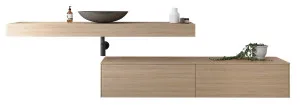 Milan 1800 Vanity Wall Hung Drawers Only with Basin & Laminate Top by Timberline, a Vanities for sale on Style Sourcebook