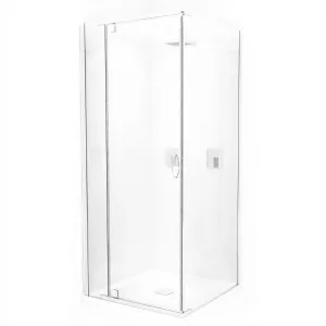 Merrica Front & Return Shower Screen Framed 1000X2000 Chrome by decina, a Shower Screens & Enclosures for sale on Style Sourcebook