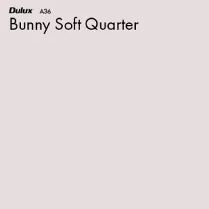 Bunny Soft Quarter by Dulux, a Purples and Pinks for sale on Style Sourcebook