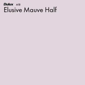 Elusive Mauve Half by Dulux, a Purples and Pinks for sale on Style Sourcebook