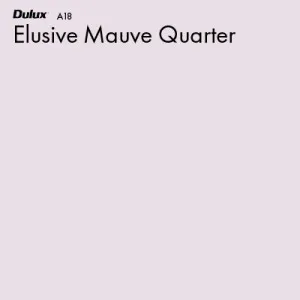 Elusive Mauve Quarter by Dulux, a Purples and Pinks for sale on Style Sourcebook
