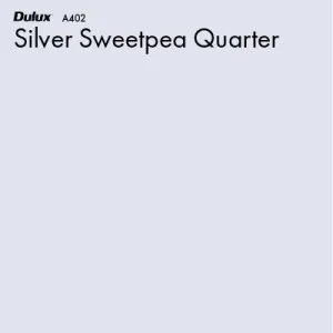 Silver Sweetpea Quarter by Dulux, a Purples and Pinks for sale on Style Sourcebook
